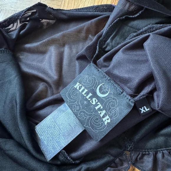 killstar black and purple pentagram celestial tank top - Picture 3 of 4